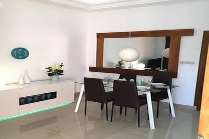Vue séjour appartement Diamant