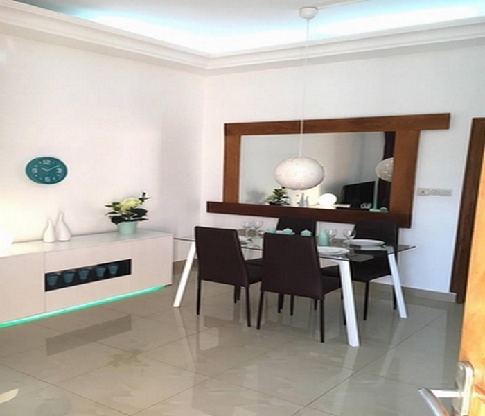 Vue séjour appartement Diamant