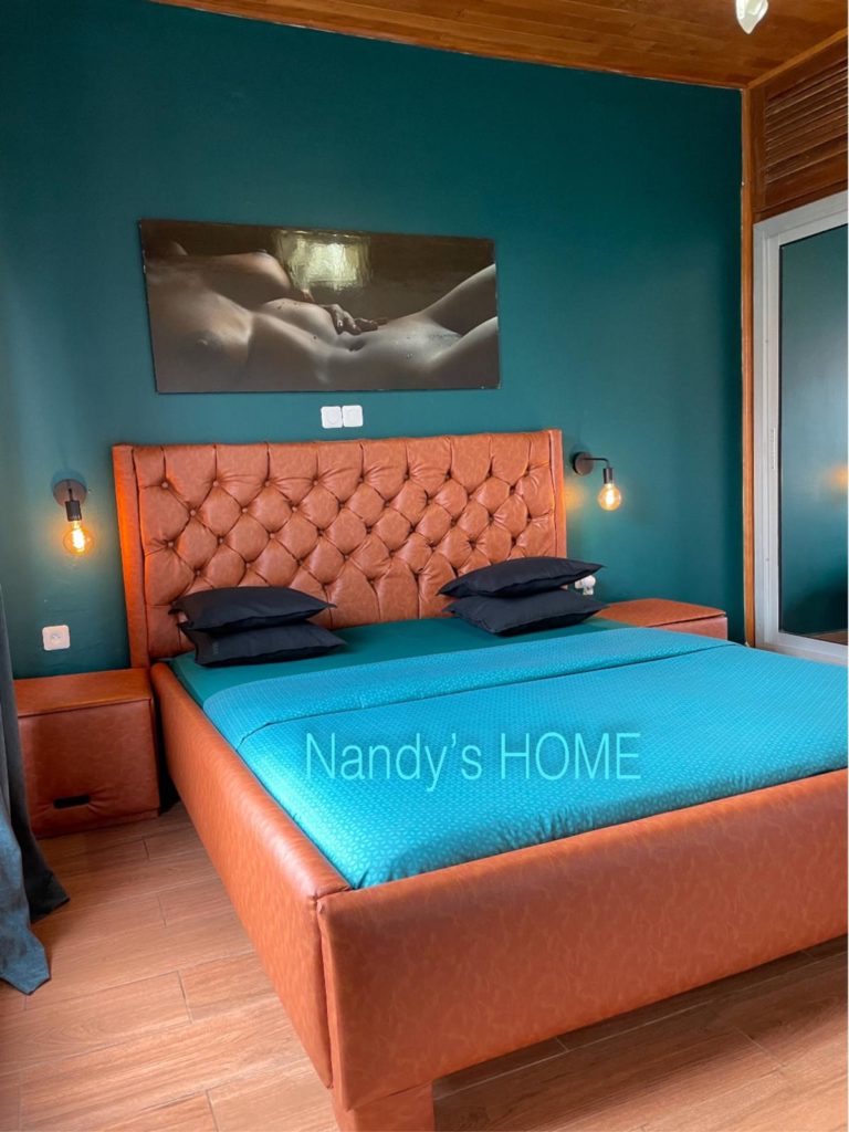 Chambre de l'appartement Saphir