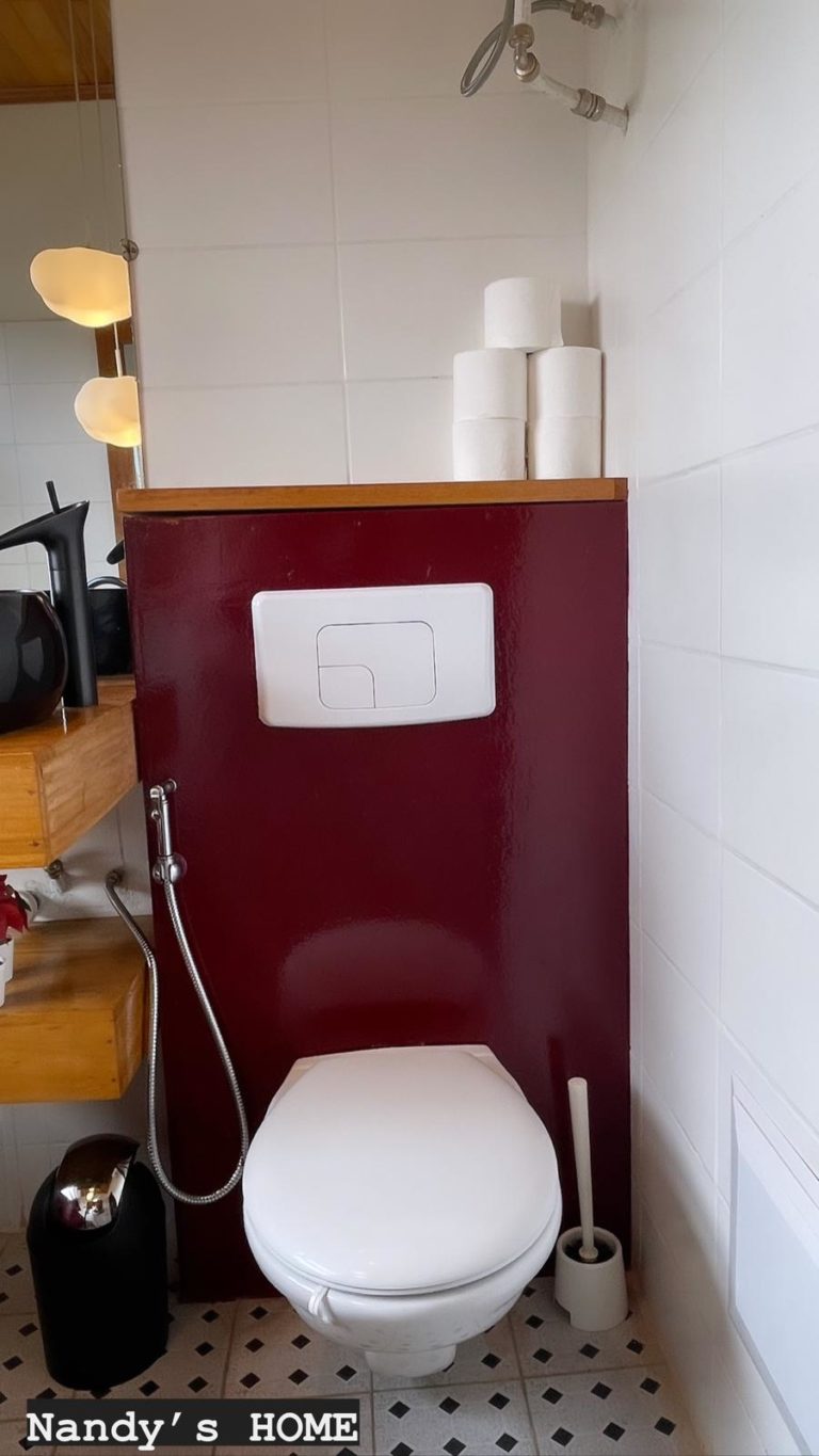 Les Toilettes de l'appartement Saphir
